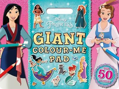Disney Princess: Giant Colour-Me Pad(English, Paperback, Walt Disney)