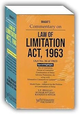 Commentary On Law of Limitation Act, 1963(Hardcover, Bhagat)