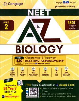 Cengage Neet a to Z Biology-Part 2(Paperback, Cengage Neet Expeart Team)