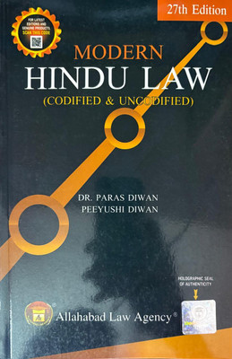 Modern Hindu law ( codified and uncodified )(Paperback, Dr. Paras Diwan, Peeyushi Diwan)