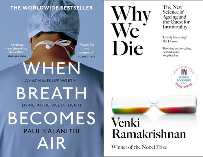 WHEN BREATH BECOMES AIR + Why We Die(Paperback, Paul kalanithi, Venki Ramakrishnan)