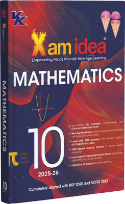 Xam idea Class 10 Mathematics (2025-26)| Latest CBSE Syllabus | NEP 2020 & NCFSE 2023 Aligned | New age Mind Maps & Practice Papers | Interactive 3D Diagrams(Paperback, Xam Idea) Xam idea Class 10 Mathematics (2025-26)| Latest CBSE Syllabus | NEP 2020 & NCFSE 2023 Aligned | New age Mind Maps & Practice Papers | Interactive 3D Diagrams(Paperback, Xam Idea)