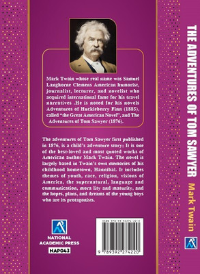 The Adventure of Tom Sayer(Paperback, Mark Twain)