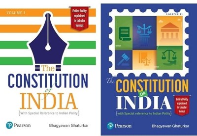 The Constitution of India Volume 1 & Volume 2 (With Special Reference to Indian Polity) 2024 | For UPSC Prelims & Mains |Fundamental Rights and Duties |Historical Background and Making of Constitution(Paperback, Bhagyawan Ghaturkar)