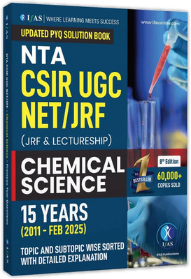 CSIR NET Chemical Science PYQ Book | Chemistry Previous Year Question Papers  - 2025 | 15 Years Chapterwise Solved Papers (2011–Feb 2025) | Topicwise & Chapterwise PYQs with Detailed Solutions |NTA CSIR UGC NET, GATE, SET Chemistry Preparation Book | Two Brothers Publications(Paperback, IFAS Publica