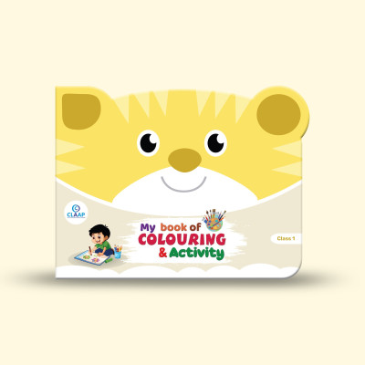 My Book of Colouring & Activity – Class 1 | Drawing, Colouring & Step-by-Step Practice for Kids  - My Book of Colouring & Activity – Class 1 | Fun Drawing, Colouring & Creative Skills Workbook by CLAAP(Paperback, CLAAP LEARNING SOLUTIONS)
