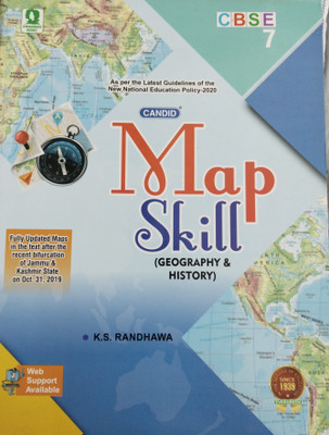Candid Map Skill Class 7(Paperback, K.S.Randhawa)