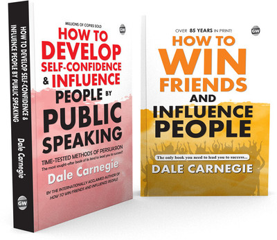 How To Develop Self-Confidence & Influence People by Public Speaking and How To Win Friends And Influence People (Paperback) :Classis English Novel, Self help book, Educational book| Combo of 2 Novels(Paperback, Dale Carnegie)