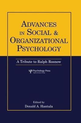 Advances in Social and Organizational Psychology(English, Paperback, unknown)