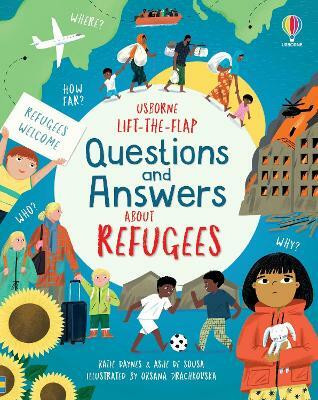 Lift-the-flap Questions and Answers about Refugees(English, Board book, Daynes Katie)