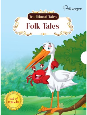 Traditional Folk Tales | Box Set | Set of 2 books | Folk tales for children | Jataka Tales | Panchatantra Tales | Traditional Tales | Folk stories(Hardcover, Parragon)