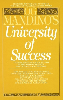 University of Success(English, Paperback, Mandino Og)