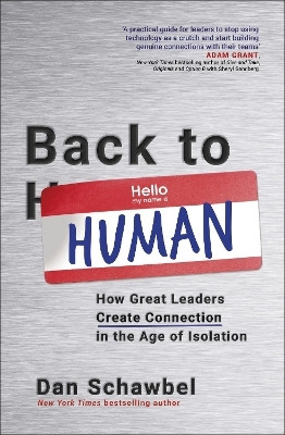 Back to Human(English, Paperback, Schawbel Dan)