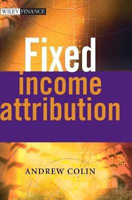 Fixed Income Attribution(English, Hardcover, Colin Andrew)