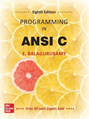 Programming In Ansi C | 8th Edition  - Ansi C Balaguruswamy with 2 Disc(English, Paperback, Balagurusamy E.)