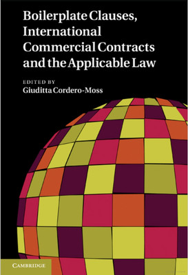 Boilerplate Clauses, International Commercial Contracts and the Applicable Law(English, Electronic book text, unknown)