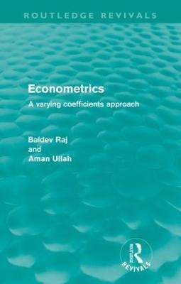 Econometrics (Routledge Revivals)(English, Paperback, Raj Baldev)