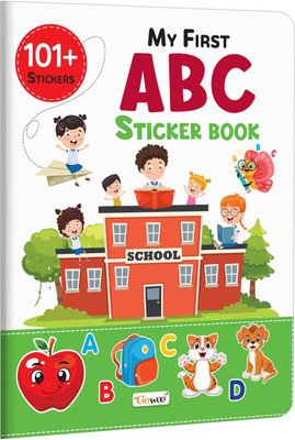 My First ABC Sticker Book with 101+ Stickers(English, Hardcover, unknown)