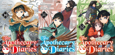 The Apothecary Diaries: Light Novel Volume 10, 11 & 12 English Version Book(Paperback, Natsu Hyuuga)