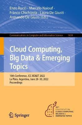 Cloud Computing, Big Data & Emerging Topics(English, Paperback, unknown)