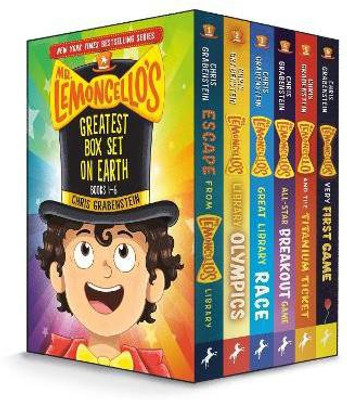 Mr. Lemoncello's Greatest Box Set on Earth: 6 Books!(English, Paperback, Grabenstein Chris)