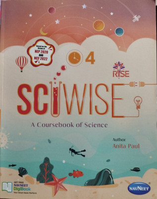 Sciwise a corsebook of science class 4(Paperback, Anita paul)