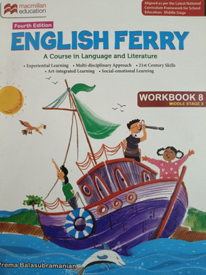 ENGLISH FERRY WORKBOOK 8  - Fourth Edition Macmillan Education(Paperback, Prema Balasubramanian)