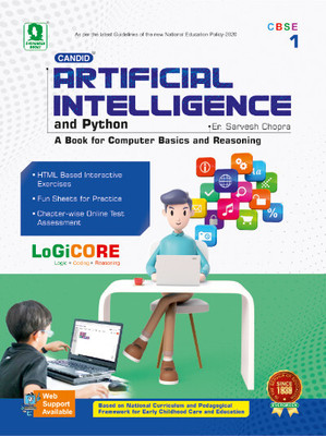 CANDID ARTIFICIAL INTELLIGENCE AND PYTHON 1(Paperback, SARVESH CHOPRA)