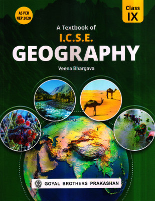 A Textbook Of ICSE Geography For Class 9 (2024 - 25 Edition)(Paperback, VEENA BHARGAVA)