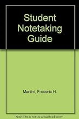 Student Notetaking Guide(Paperback, Frederic H. Martini)