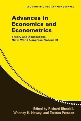Advances in Economics and Econometrics: Volume 3(English, Paperback, unknown)