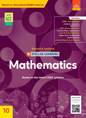 On Board! Revised Stellar Learning Mathematics 10 By Ratna Sagar(Paperback, Our Experts)