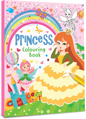 Princess Colouring Book 64pp - 1 (Edition01)(English, Hardcover, unknown)