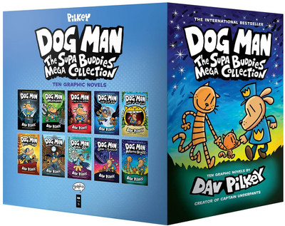 Dog Man- the Supa Buddies Mega Collection(English, Paperback, unknown)