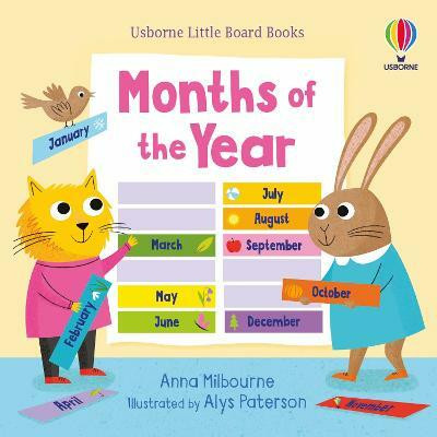 Little Board Books Months of the Year(English, Board book, Milbourne Anna)