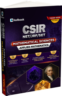 CSIR NET Mathematical Sciences Applied Mathematics Theory Book | Best Mathematical Science Theory Book for CSIR UGC NET, GATE, DBT, ICMR Exams(Paperback, Testbook)