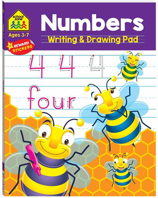 Numbers Writing & Drawing Pad(Paperback, Hinkler Books Pty Ltd)