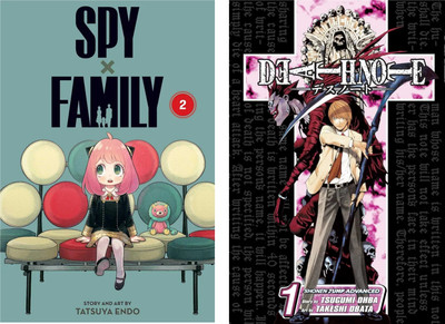 Spy Family Vol. 2 + Death Note Vol. 1 (Combo of 2 Manga)(Paperback, Tatsuya Endo)