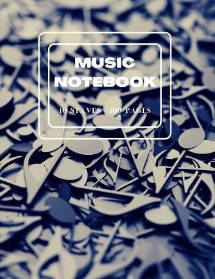 Blank Sheet Music Notebook(English, Paperback, Marrow Philip)