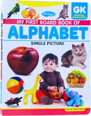 AP SINHA My First English Alphabet Board Book, 24 Pages, A to Z Letters With Big Picture(Board Book, AP SINHA)