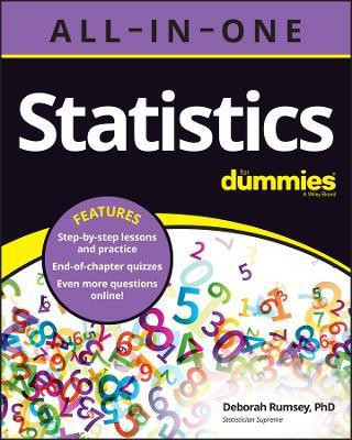 Statistics All-in-One For Dummies(English, Paperback, Rumsey Deborah J.)