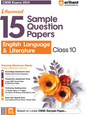 Arihant CBSE Sample Question Paper Class 10 English Language & Literature Book For 2024 Board Exam(Paperback, Amit Tanwar)