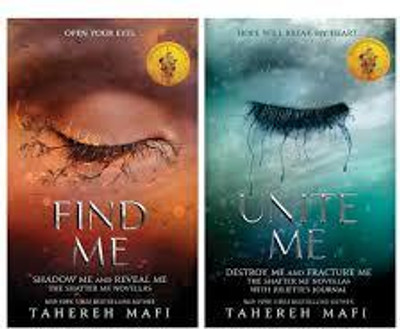 Shatter Me Series 2 Books Collection Set By Tahereh Mafi (Find Me, Unite Me)(Paperback, TAHEREH MAFI)