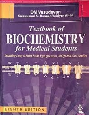Textbook of Biochemistry for Medical Students
8th Edition Old Used Book - Textbook of Biochemistry for Medical Students
8th Edition Old Used Book(Paperback, DM VASUDEVAN, SREEKUMARI S, KANNAN VAIDYANATHAN) Textbook of Biochemistry for Medical Students
8th Edition Old Used Book - Textbook of Biochemistry for Medical Students
8th Edition Old Used Book(Paperback, DM VASUDEVAN, SREEKUMARI S, KANNAN VAIDYANATHAN)