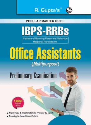 IBPS-RRBs: Office Assistant (Multipurpose) Preliminary Exam Guide(English, Paperback, RPH Editorial Board)
