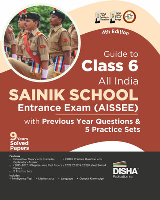 Guide to Class 6 All India Sainik School Entrance Exam (Aissee) with Previous Year Questions & 5 Practice Sets(English, Paperback, unknown)