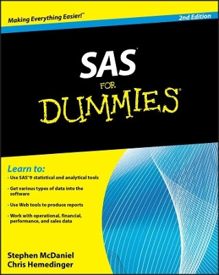SAS For Dummies(English, Paperback, McDaniel Stephen)