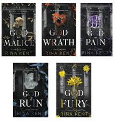 God Of Series 5 Book Set ( God Of Wrath+ God Of Ruin+ God Of Pain + God of Fury + God Of Malice(Paperback, Rina Kent) God Of Series 5 Book Set ( God Of Wrath+ God Of Ruin+ God Of Pain + God of Fury + God Of Malice(Paperback, Rina Kent)