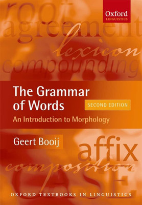 The grammar of words(Paperback, Booij, Geert)