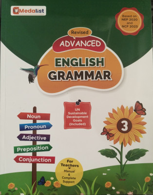 Revised Advance English Grammar Class 3(Paperback, Medalist Publications)